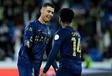 Įspūdingas C.Ronaldo ir „Al-Nassr“ pasirodymas: portugalas „hat-trick'u“ prisidėjo prie aštuonių komandos įvarčių