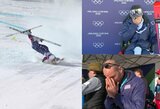 Nuščiuvo visi: plyšusiu kryžminiu raiščiu startavusi Vonn olimpiadoje šiurpiai krito