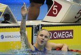 Geriausias karjeros čempionatas: R.Meilutytė su nauju pasaulio rekordu iškovojo antrąjį aukso medalį!