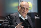 „La Liga“ prezidentas: „Jei situacija nesikeis, po poros metų kris žaidėjų algos, o kiti klubai - bankrutuos“