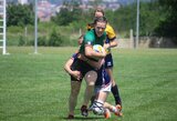Lietuvos moterų regbio-7 rinktinė išvyko į Europos čempionatą – sieks kilti aukštyn