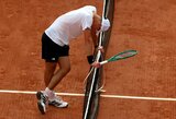 „Roland Garros“ tuoj neliks pirmo dešimtuko žaidėjų: krito ir 7-oji raketė