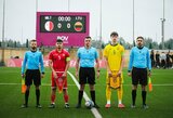 Lietuvos U-18 futbolo rinktinė antru bandymu nugalėjo Maltos futbolininkus