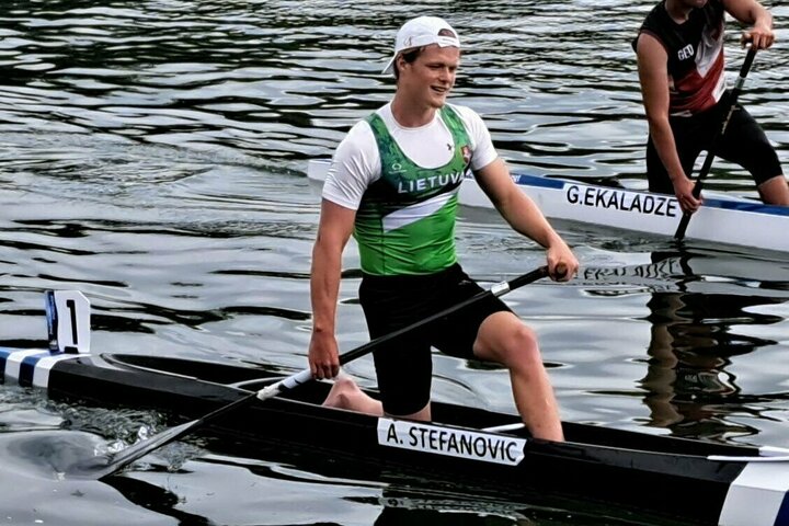 Lietuvos kanojininkas liko per žingsnį nuo Europos jaunių čempionato medalio