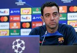 Xavi nusiteikęs įrodyti „Barcos“ galybę: „Iki šiol netikiu, kad neįmušėme Miunchene“