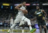 Sezono taškų rekordą pagerinęs G.Antetokounmpo patyrė nesėkmę