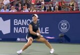 Apmaudžiau nebūna: Andreescu čiurną pasisuko atsidūrusi per tašką nuo pergalės