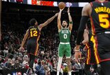 J.Tatumo ir J.Browno tempiama „Celtics“ serijoje šventė trečiąją pergalę