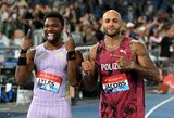 9.67 sek.: Jacobsas apstulbino lengvosios atletikos pasaulį 100 m sprinte