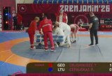 Čepauskui Europos imtynių U23 čempionatas baigtas – patyrė traumą