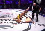 „PFL vs Bellator“: sunkiasvorių čempionų dvikova truko vos 21 sekundę, kitose kovose dominavo „Bellator“ kovotojai