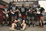 V.Jokužys Islandijos galiūnų čempionate – antras