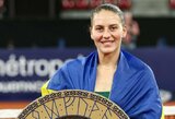 Istorinis vakaras Ukrainos tenisui: Kostiuk finale įveikė tautietę