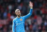 Paaiškėjo, kokio atlyginimo reikalauja metus be futbolo esantis D.De Gea