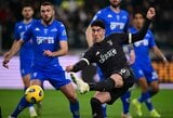 „Serie A“ lygoje – „Juventus“ ir „Empoli“ komandų lygiosios