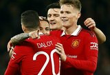 „Man Utd“ klubas užtikrintai žengė į „Carabao“ taurės pusfinalį 