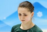 WADA sukritikavo rusų elgesį, TOK neapdovanos K.Valijevos, net jei ji iškovos dar vieną medalį