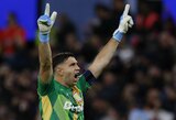 Emiliano Martinezas paliks „Aston Villa“
