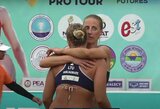 Tinklininkės E.Kliokmanaitė ir I.Vasiliauskaitė – „Beach Pro Tour Futures“ turnyro Tailande vicečempionės