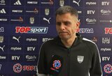 Eivinas Černiauskas po ketvirtų nelaimėtų „Kauno Žalgirio“ rungtynių: „Skauda labiausiai, kai tikrai esi vertas laimėti, bet to nepavyksta padaryti“