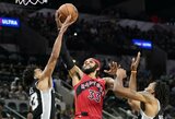 Fantastiškai puolusi „Raptors“ nušlavė „Spurs“ 