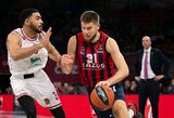 Galingai startavusi „Baskonia“ sutriuškino Milano komandą