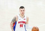 D.Sirvydis NBA sugrįžimo rungtynėse gavo minučių, bet atakavo pro šalį