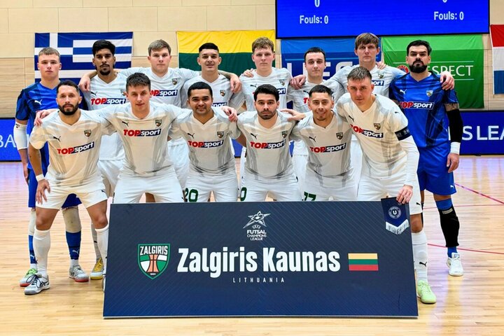 „Kauno Žalgiris“ pergale pradėjo UEFA Futsal Čempionų lygos pagrindinį etapą