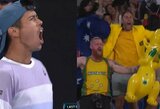 „Australian Open“ turnyre – 70 smūgių pareikalavęs taškas