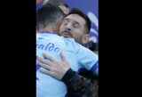 C.Ronaldo žinutė L.Messi: „Gera sutikti senus draugus“