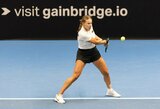 Paukštytė su porininke Tunise pateko į dvejetų ketvirtfinalį, vienetuose lauks lietuvių kilmės britė