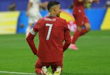 Cristiano Ronaldo liks be Pasaulio taurės: Ispanijos rinktinė dūriu per pridėtą laiką pasiuntė portugalus namo