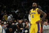 „Lakers“ nesiruošia išmainyti L.Jameso, jei šis atsisakys pratęsti kontraktą