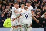 „Fulham“ nugalėjęs „Tottenham“ sugrįžo į „Premier“ lygos turnyrinės lentelės viršūnę