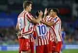 Varžovo įvartis į savus vartus padovanojo „Atletico“ pergalę vietiniame čempionate