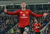 „Man Utd“ svečiuose išvargo pergalę prieš „Everton“