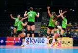 Lietuvos tinklininkėms Europos čempionate nepavyko nutraukti vokiečių pergalių serijos