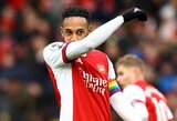 Iš P-E.Aubameyango atimtas „Arsenal“ kapitono raištis