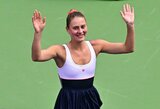 Kostiuk atvedė komandą į pasaulio teniso lygos finalą, Svitolinai teko žaisti prieš savo vyrą