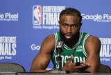 „Celtics“ žaidėjas J.Brownas įvardino didžiausią nepagarbą aikštėje rodžiusį komandos draugą