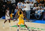 Įspūdinga NBA finalo pradžia: „Pacers“ pergalę paskutinę sekundę išplėšė Haliburtonas