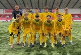 Lietuvos U-17 futbolo rinktinė įveikė anglus