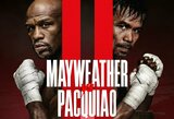 Las Vegase įvyks neįtikėtinas revanšas: profesionalų bokse dar kartą susikaus Mayweatheris ir Pacquiao