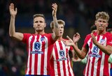 „Atletico“ atsisveikins su daugiau nei dešimtmetį komandoje žaidusiu futbolininku