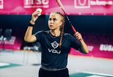 S.Golubickaitė Portugalijoje pralaimėjo pirmą mačą, V.Paulauskaitė Vokietijoje nusileido jaunajai badmintono žvaigždei