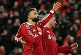 Mohamedas Salah paskelbė paliekantis „Liverpool“