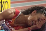 Pasaulio čempionate – lyderės agonija, N.Kibeto fiasko ir Kanados rutulio stūmikės auksas