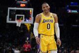 R.Westbrooko nesėkmės lėmė „Lakers“ pralaimėjimą