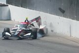 Kvalifikacijoje bolidą sudaužęs D.Malūkas incidento neišvengė ir lenktynėse: „Atsiprašau komandos“