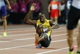 U.Bolto agonija: Jamaikos legenda paskutinėje karjeros rungtyje patyrė traumą ir nepasiekė finišo